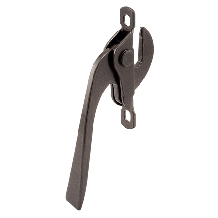 PRIME-LINE Bronze, Left Hand, Casement Window Locking Handle Single Pack H 3543